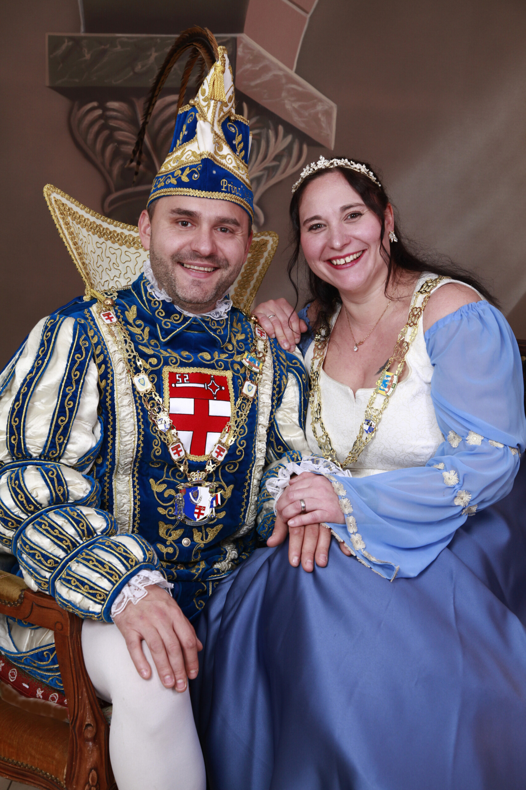 Ehranger Prinzenpaar der Session 2025/2026 Ehranger Prinzenpaar der Session 2025/2026